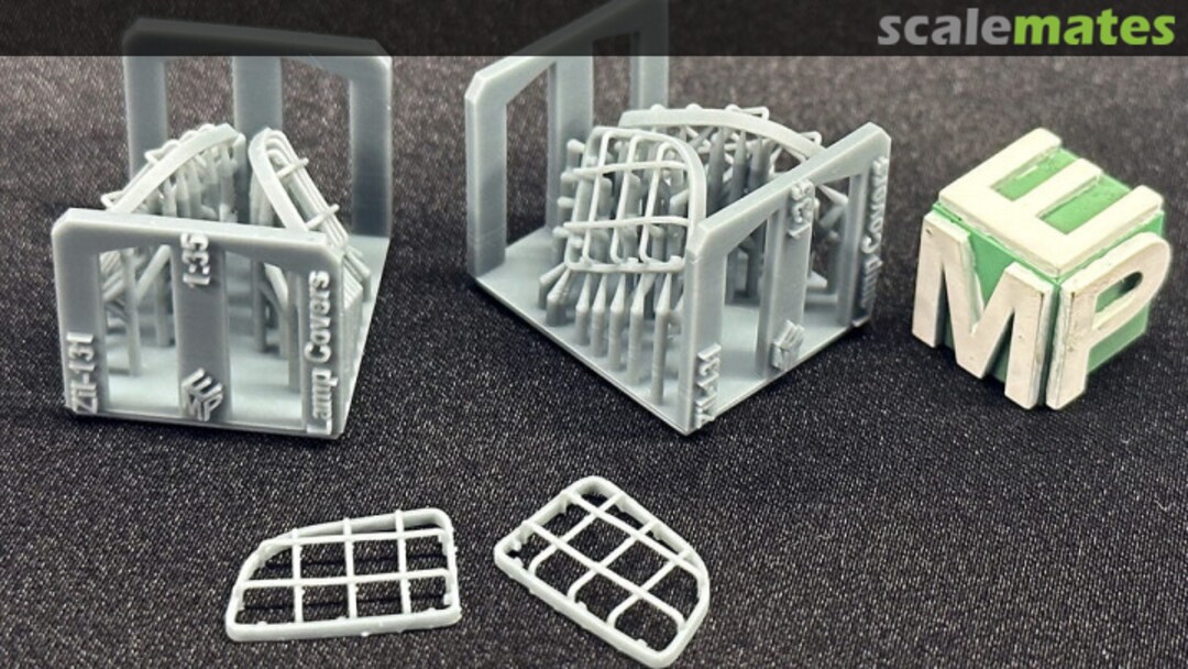 Boxart ZIL-131 Lamp Covers - set 35040867 EMP3d Boxart ZIL-131 Lamp Covers - set 35040867 EMP3d