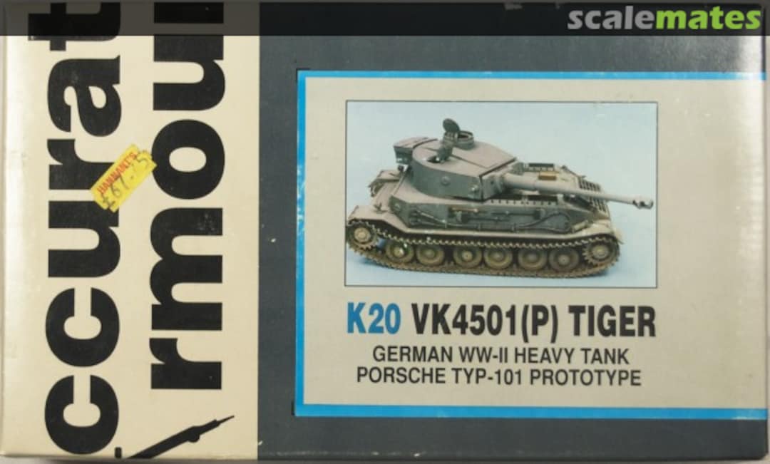 Boxart VK4501(P) Tiger K20 Accurate Armour Boxart VK4501(P) Tiger K20 Accurate Armour