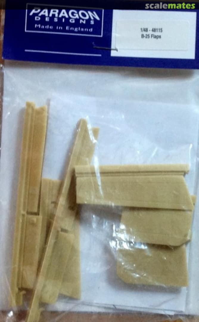 Boxart B-25 Flaps 48115 Paragon Designs Boxart B-25 Flaps 48115 Paragon Designs