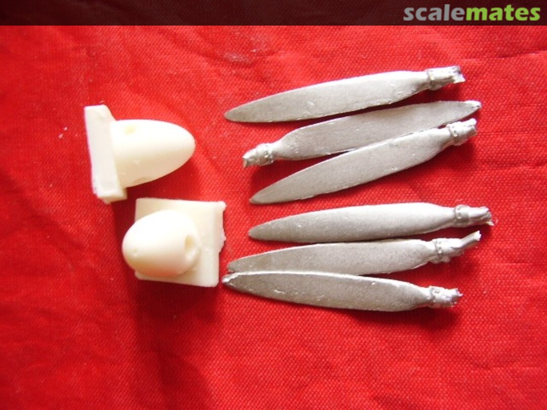 Boxart Dornier Do 17 Corrected spinners & prop blades  Heritage Aviation Models