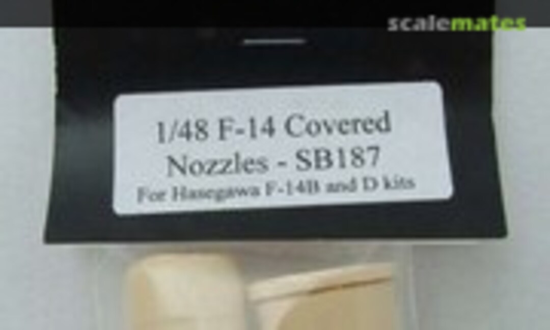 1:48 GE F110 Covered Nozzles for F-14B F-14D Tomcat (Steel Beach 48999) 48999