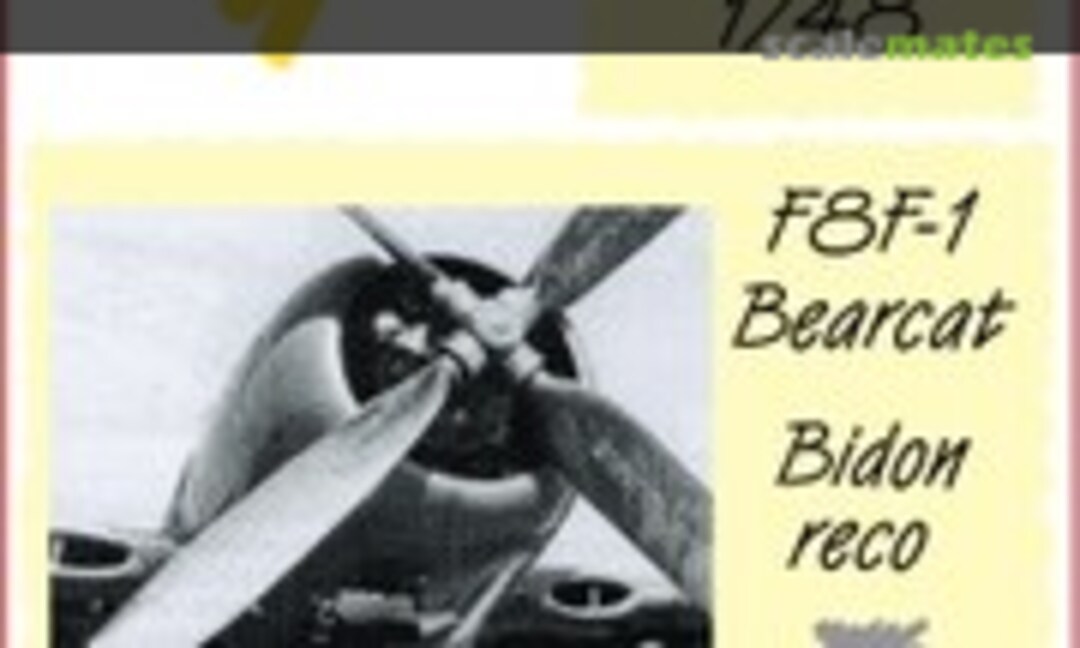 1:48 F8F-1 Bearcat Bidon reco - Recce pod (Model Art Decal System M.Access 002) M.Access 002