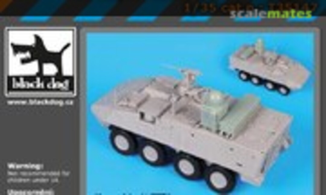 1:35 US Stryker WINT -T B accessories set (Black Dog T35147) T35147