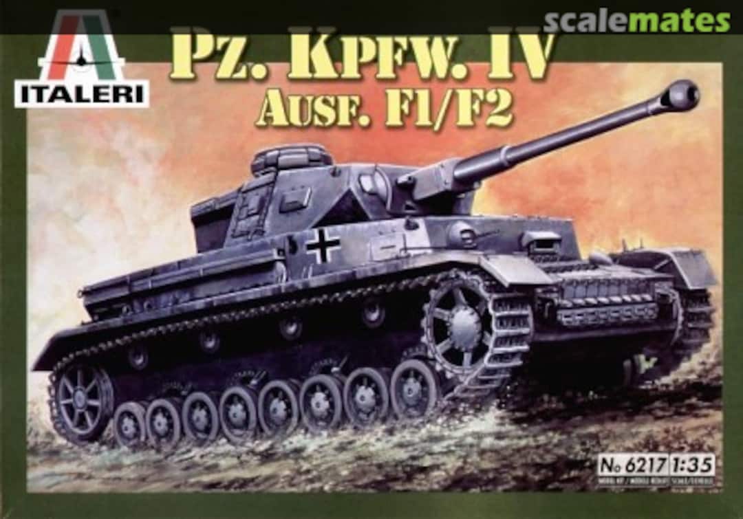 Boxart Panzerkampfwagen IV Ausf. F1/F2 6217 Italeri Boxart Panzerkampfwagen IV Ausf. F1/F2 6217 Italeri