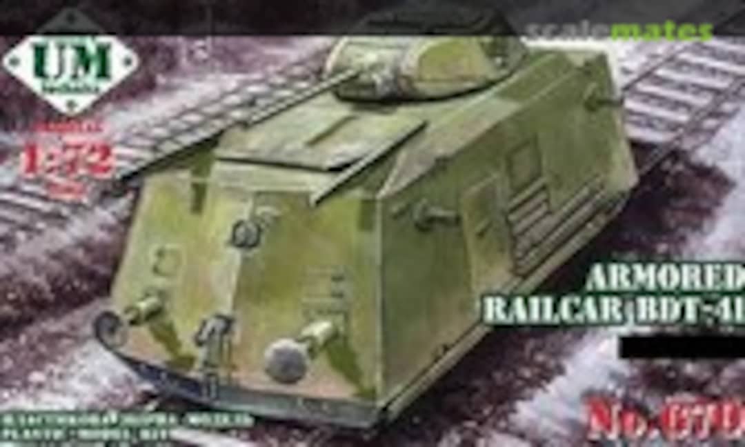1:72 Armored Railcar BDT-41 (UM Military Technics 670)