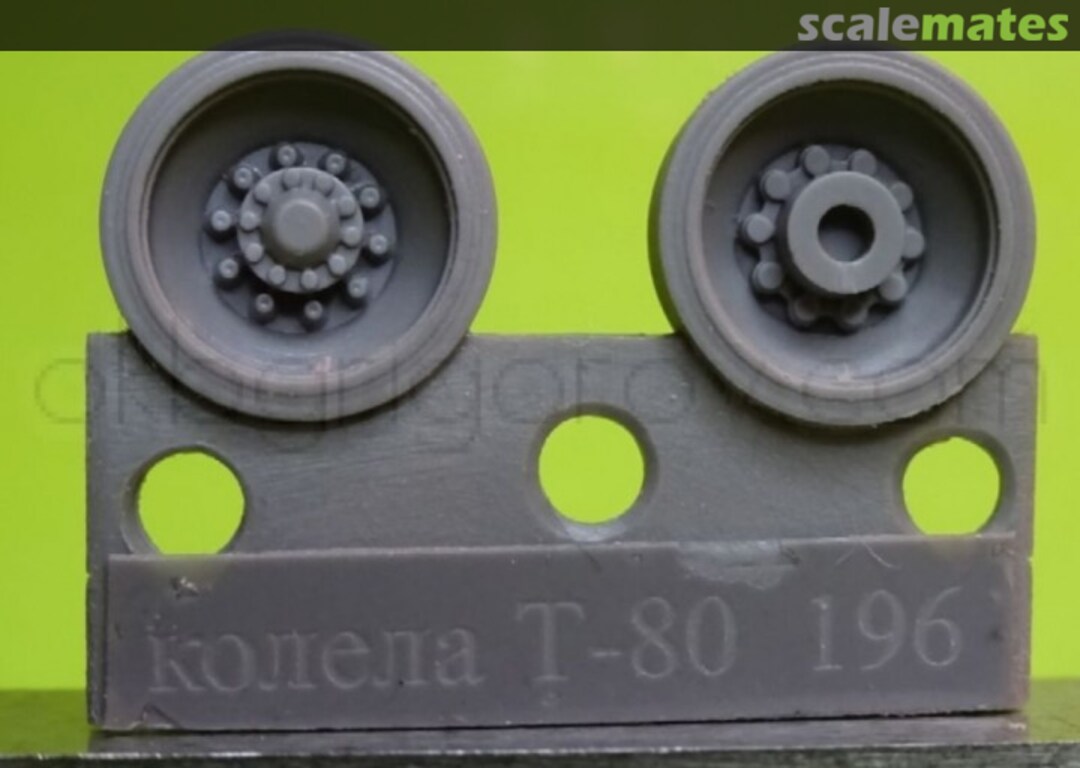 Boxart Wheels for T-80, late type 1 S72196 OKB Grigorov Boxart Wheels for T-80, late type 1 S72196 OKB Grigorov