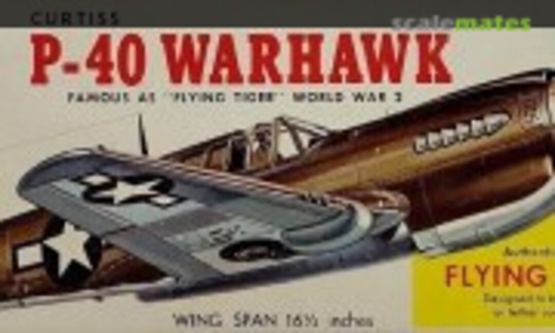1:27 Curtiss P-40 Warhawk (Guillow's 501)