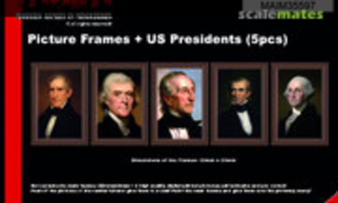 No Picture Frames + US Presidents Paintings / Uniscale (MAiM MAIM35597)