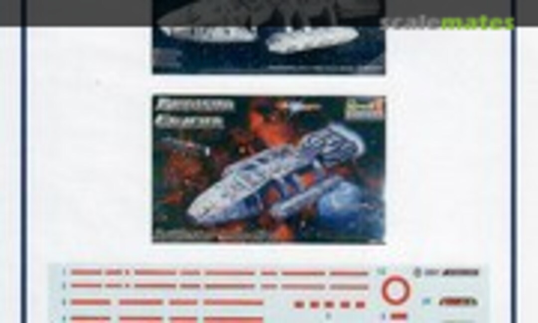 1:4105 Battlestar Decals (JT-Graphics JTG-BG01) JTG-BG01