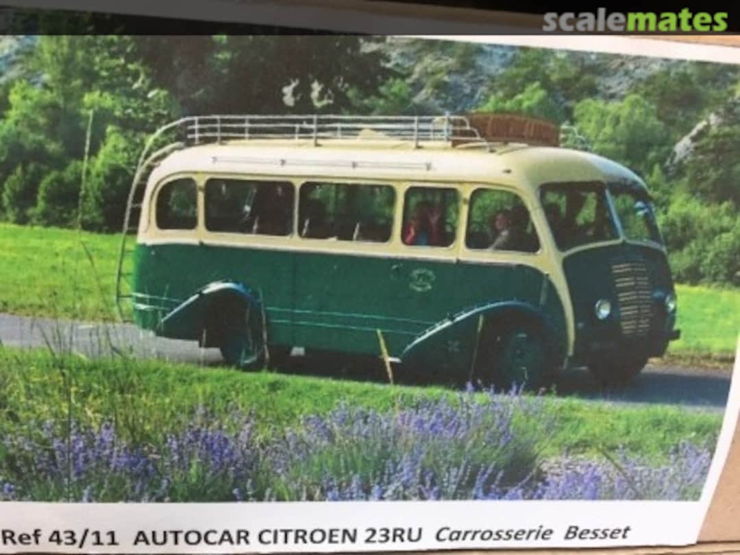 Boxart Citroën Autocar 23RU 43/11 Mini-Autos Boxart Citroën Autocar 23RU 43/11 Mini-Autos