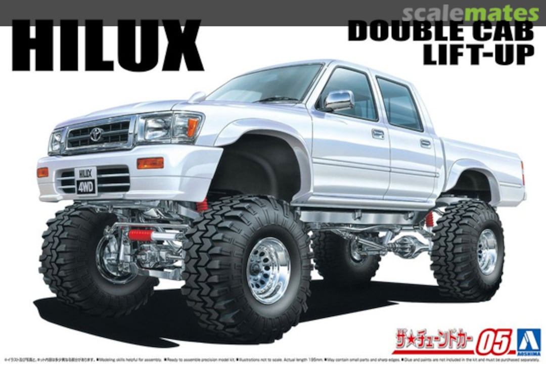 Boxart LN107 Hilux Pick-Up Double Cab Lift Up '94 061312 Aoshima