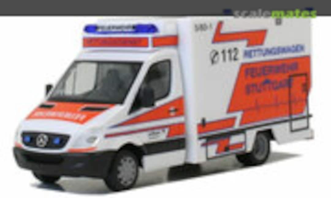 1:87 Mercedes Benz Sprinter RTW Feuerwehr Stuttgart (Herpa 289269)
