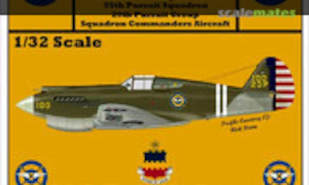 1:32 Early P-40 Warhawks (Yellow-Wings Decals 32-018) 32-018