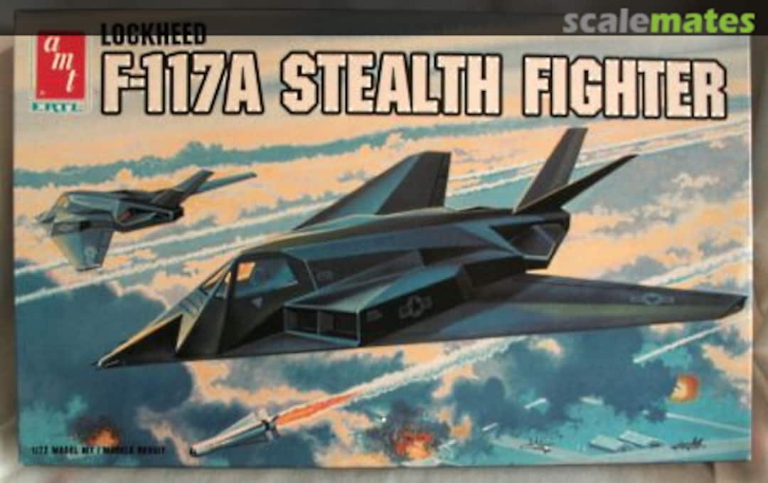 Boxart Lockheed F-117A STEALTH Fighter 8814 AMT/ERTL Boxart Lockheed F-117A STEALTH Fighter 8814 AMT/ERTL