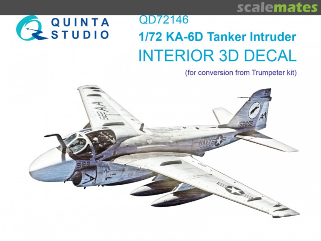 Boxart KA-6D Intruder interior 3D decals QD72146 Quinta Studio Boxart KA-6D Intruder interior 3D decals QD72146 Quinta Studio