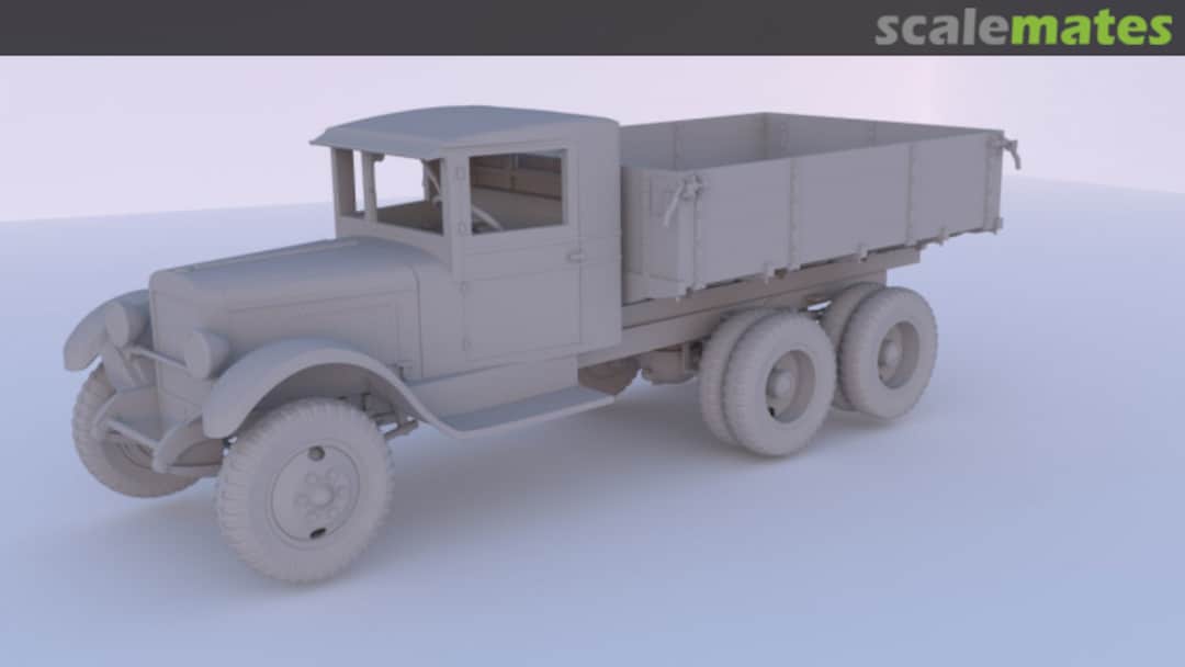 Boxart Body for ZIS-6/ZIS-36 03 Scalemodels72 Boxart Body for ZIS-6/ZIS-36 03 Scalemodels72