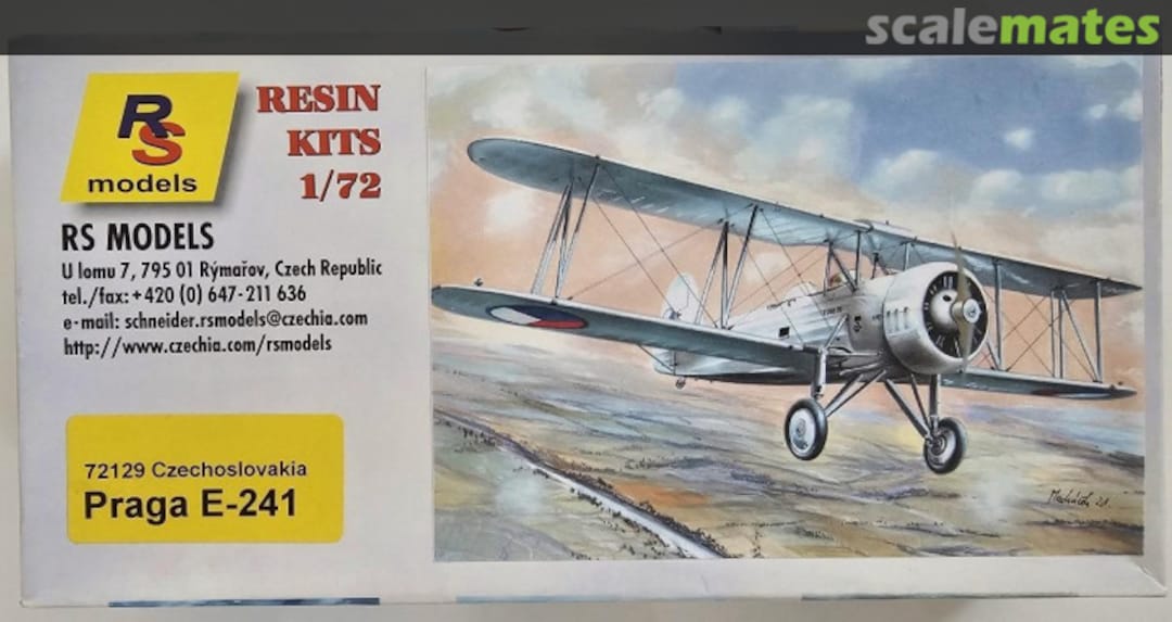 Boxart Praga E-241 72129 RS Models Boxart Praga E-241 72129 RS Models