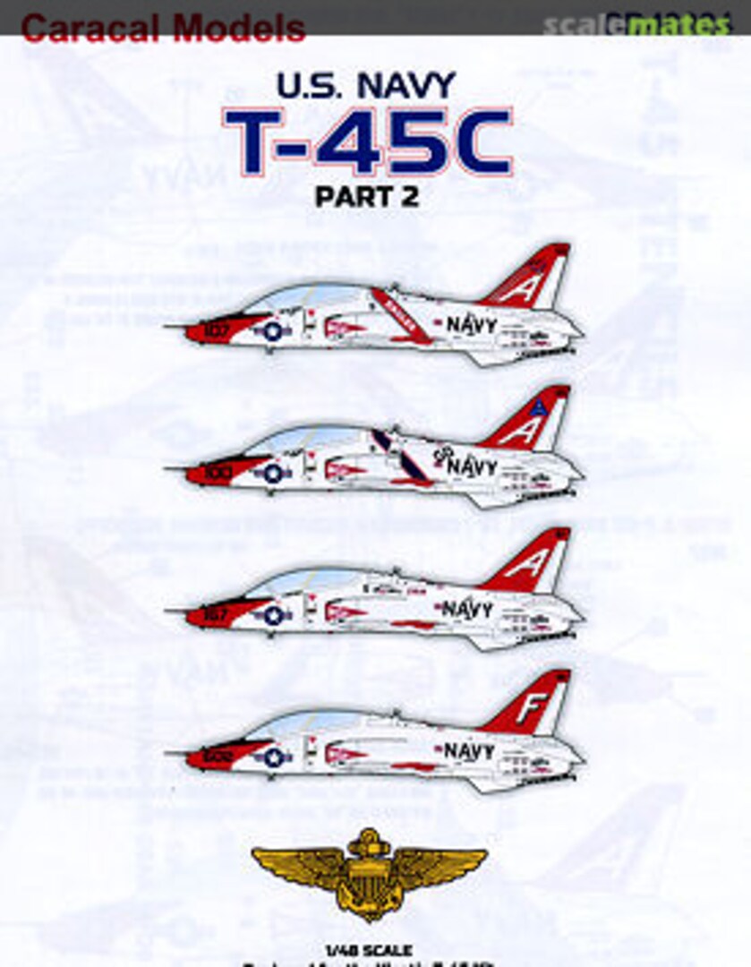 Boxart T-45C Part 2 CD48024 Caracal Models