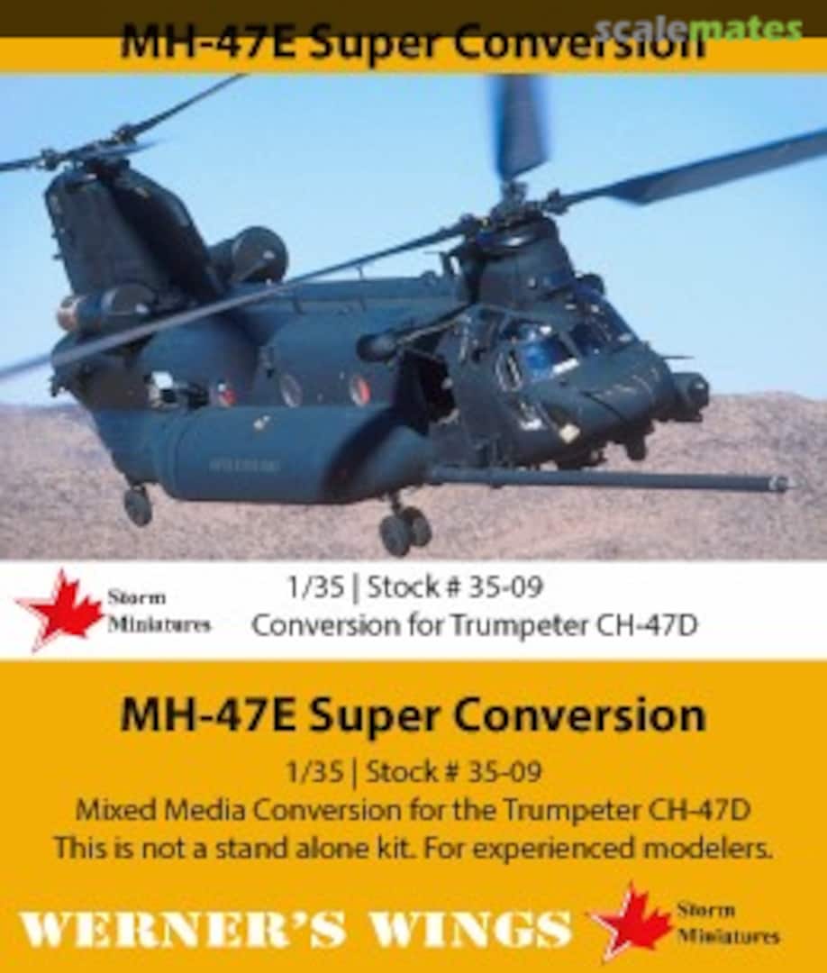 Boxart MH-47 Super Conversion 35-09 Werner's Wings Boxart MH-47 Super Conversion 35-09 Werner's Wings