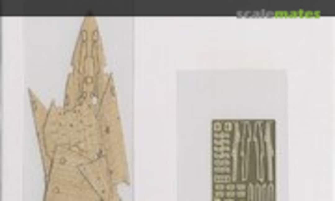 1:700 IJN Carrier Battleship Ise Wood Deck Set (Fujimi 11304) 11304