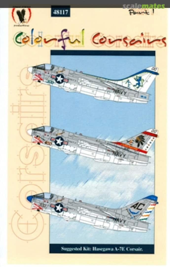 Boxart A-7E Colorful Corsairs Part I 48117 Eagle Strike Productions Boxart A-7E Colorful Corsairs Part I 48117 Eagle Strike Productions
