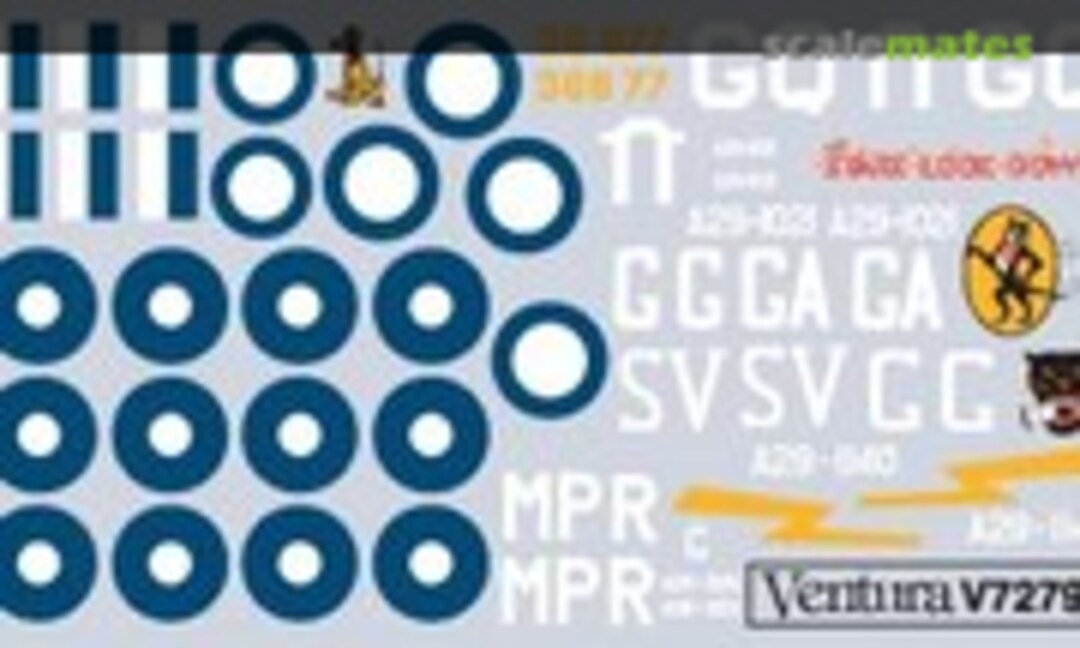 1:72 Eisenhower's Mustang plus Australian P-40M/Ns (Ventura V7279) V7279