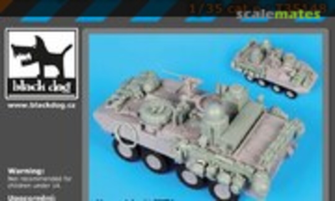 1:35 US Stryker WINT-T C with equip.accessories set (Black Dog T35148) T35148