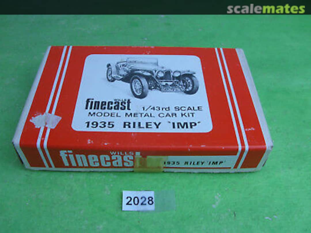 Boxart Riley Imp Ref:403 Wills Finecast Boxart Riley Imp Ref:403 Wills Finecast