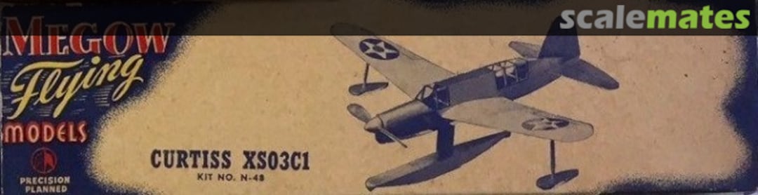 Boxart Curtiss XSO3C1 N-48 Megow Boxart Curtiss XSO3C1 N-48 Megow
