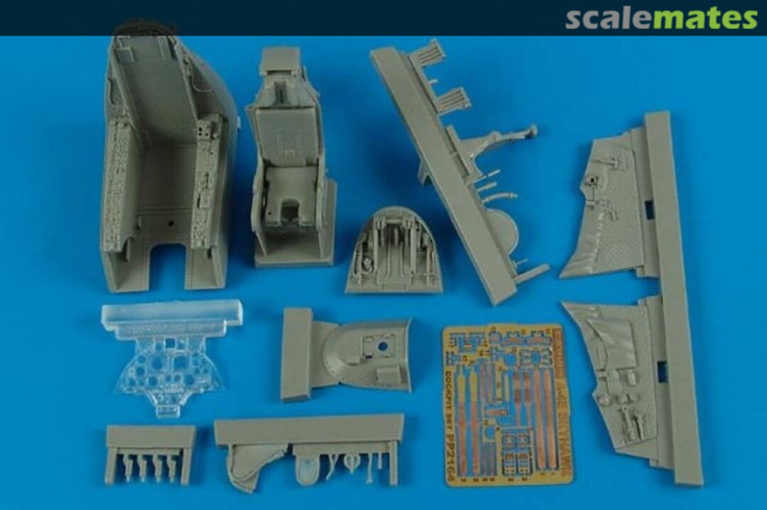 Boxart A-4E/F Skyhawk cockpit set 2164 Aires Boxart A-4E/F Skyhawk cockpit set 2164 Aires