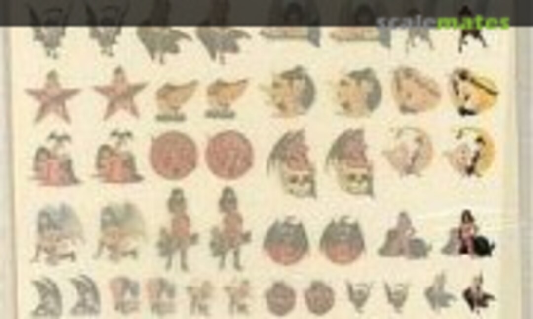 No Megaro Combat Decal A (IMAI B-1287-200) B-1287-200