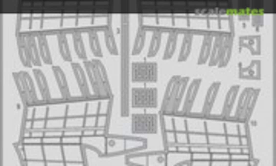 1:72 Il-2M3 Stormovik landing flaps (Eduard 72573) 72573