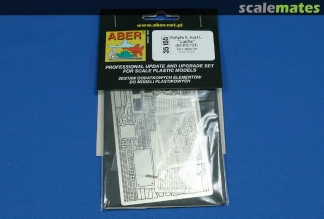 Boxart Pz.Kpfw II Ausf. L "Luchs" (Sd.Kfz.123) Vol. 1 - Basic Set 35155 Aber Boxart Pz.Kpfw II Ausf. L "Luchs" (Sd.Kfz.123) Vol. 1 - Basic Set 35155 Aber