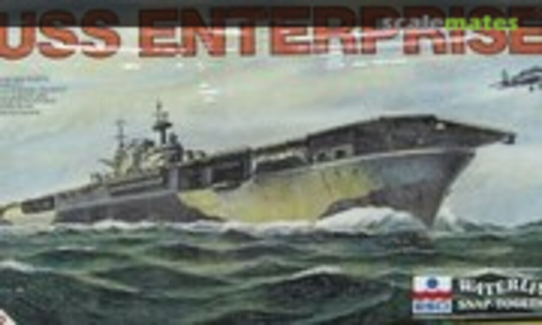 1:1200 USS Enterprise (ESCI 401)
