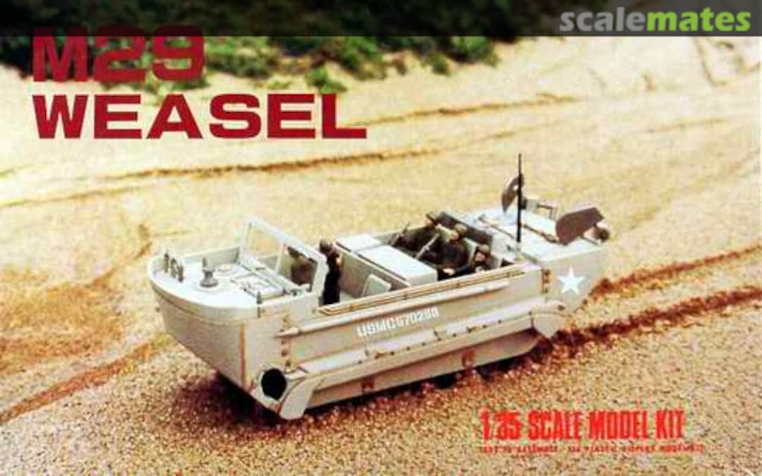Boxart M29 Weasel TK-9008 Blue Tank Boxart M29 Weasel TK-9008 Blue Tank
