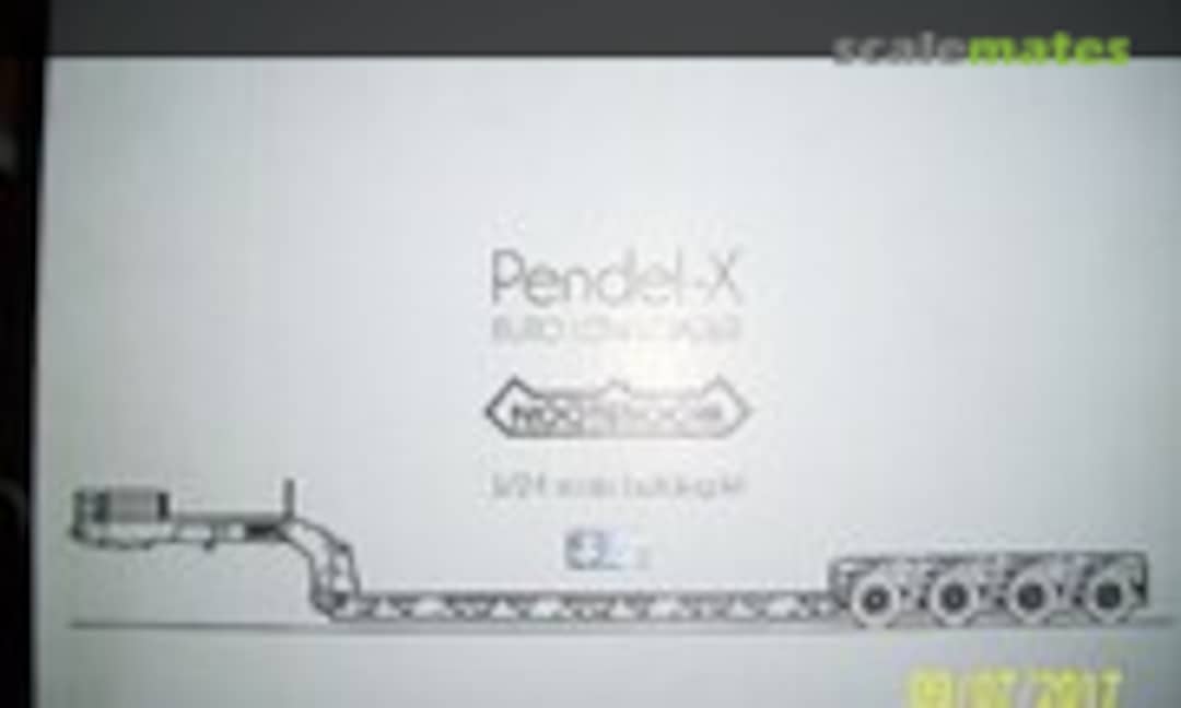 1:24 nooteboom pendel-X low-loader (P &amp; B models 023/100)