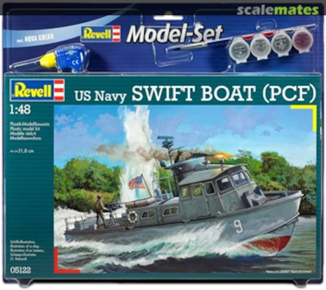 Boxart US Navy Swift Boat (PCF) 65122 Revell Boxart US Navy Swift Boat (PCF) 65122 Revell
