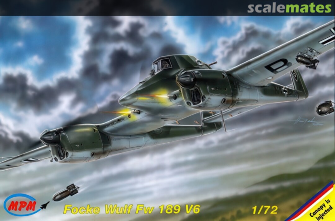 Boxart Focke Wulf Fw 189 V6 72516 MPM Production Boxart Focke Wulf Fw 189 V6 72516 MPM Production