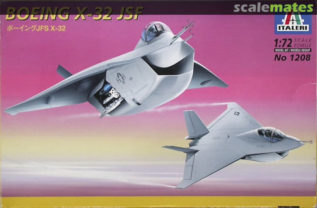 Boxart Boeing X-32 JSF 1208 Italeri Boxart Boeing X-32 JSF 1208 Italeri