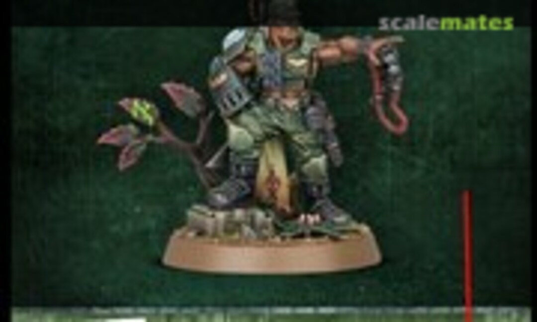 28mm Catachan Colonel (Games Workshop 99120105085) 99120105085