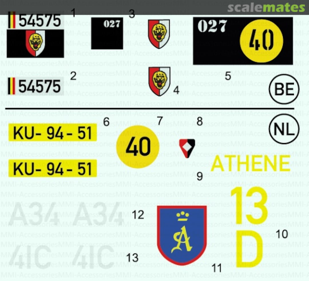Boxart Leopard 1 Early BE/NL D720008 Military Modelling Accessories Boxart Leopard 1 Early BE/NL D720008 Military Modelling Accessories