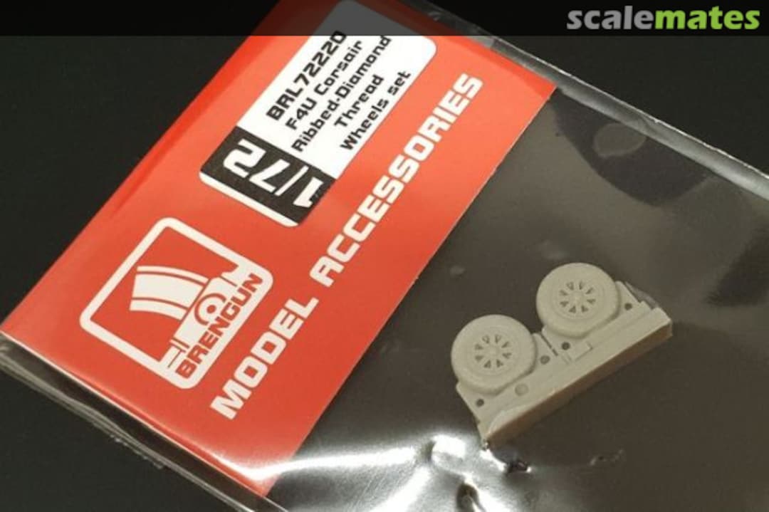 Boxart F4U Corsair Ribbed-Diamond Tread Wheels set BRL72220 Brengun Boxart F4U Corsair Ribbed-Diamond Tread Wheels set BRL72220 Brengun