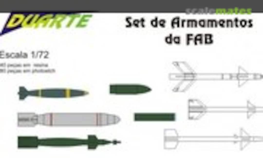 1:72 Set de Armamentos do FAB (Duarte DS72-11)