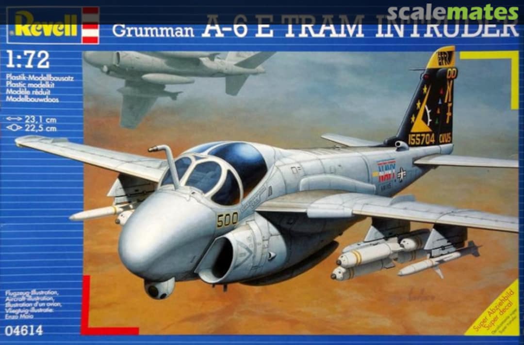 Boxart Grumman A-6E TRAM Intruder 04614 Revell Boxart Grumman A-6E TRAM Intruder 04614 Revell