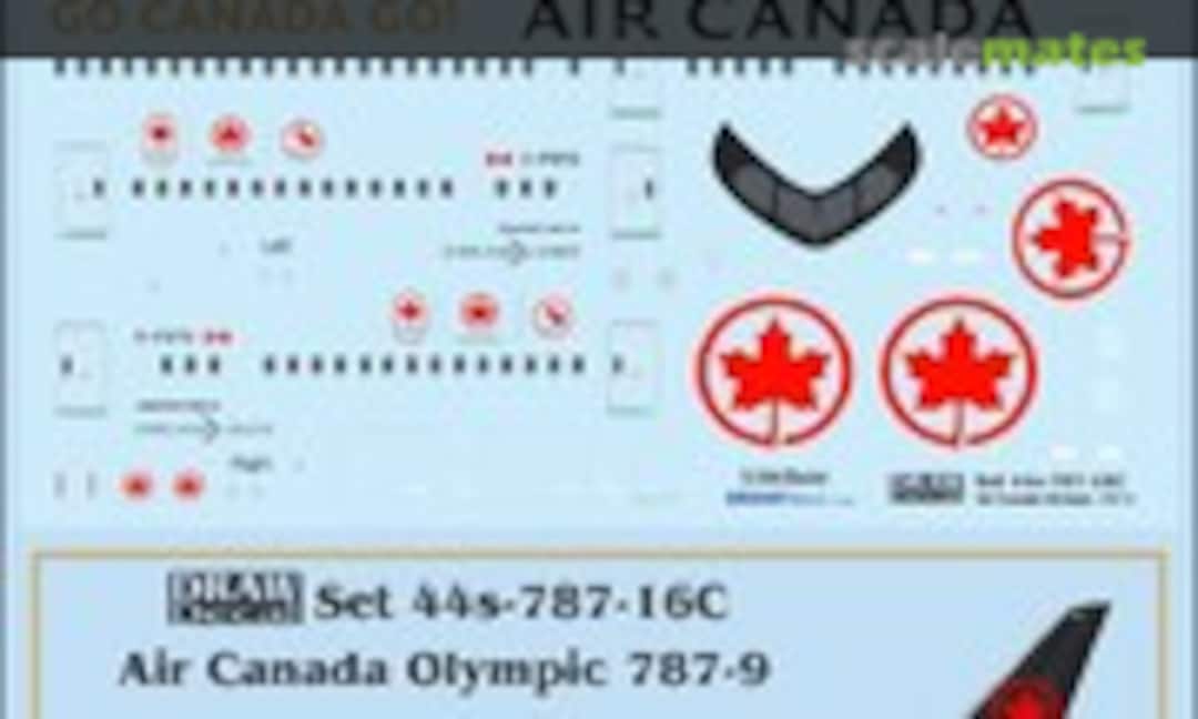 1:144 Air Canada Olympic 787-9 Dreamliner (Draw Decal 44-787-16C) 44-787-16C
