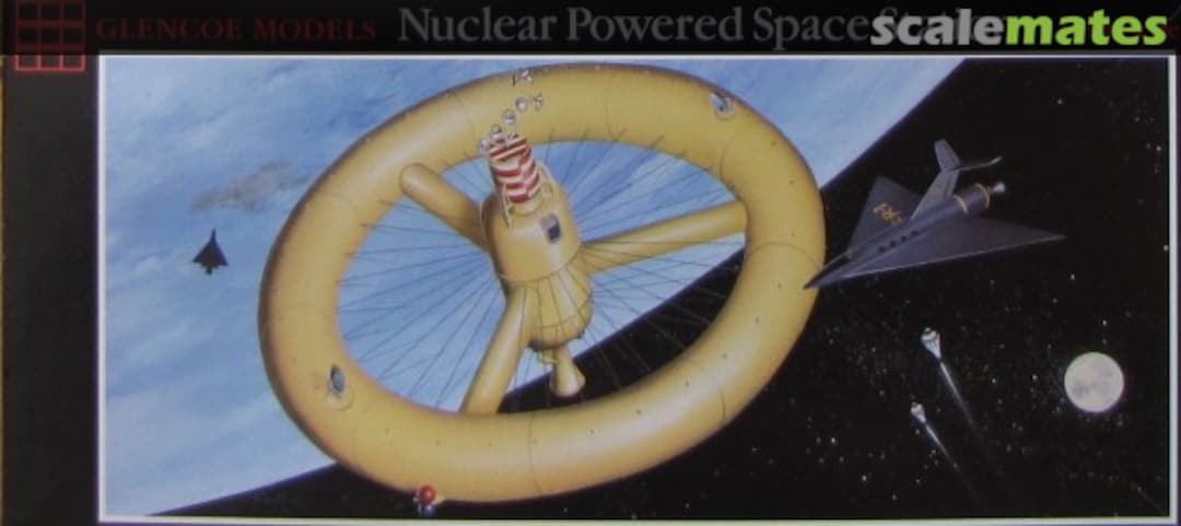 Boxart Nuclear Powered Space Station 06909 Glencoe Models Boxart Nuclear Powered Space Station 06909 Glencoe Models