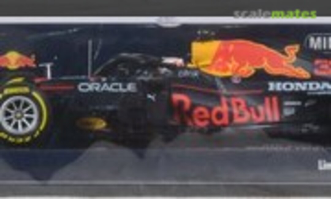 1:43 Red Bull Racing Honda RB16B Max Verstappen Winner Emilia Romagna GP 2021 (Minichamps 410210133)