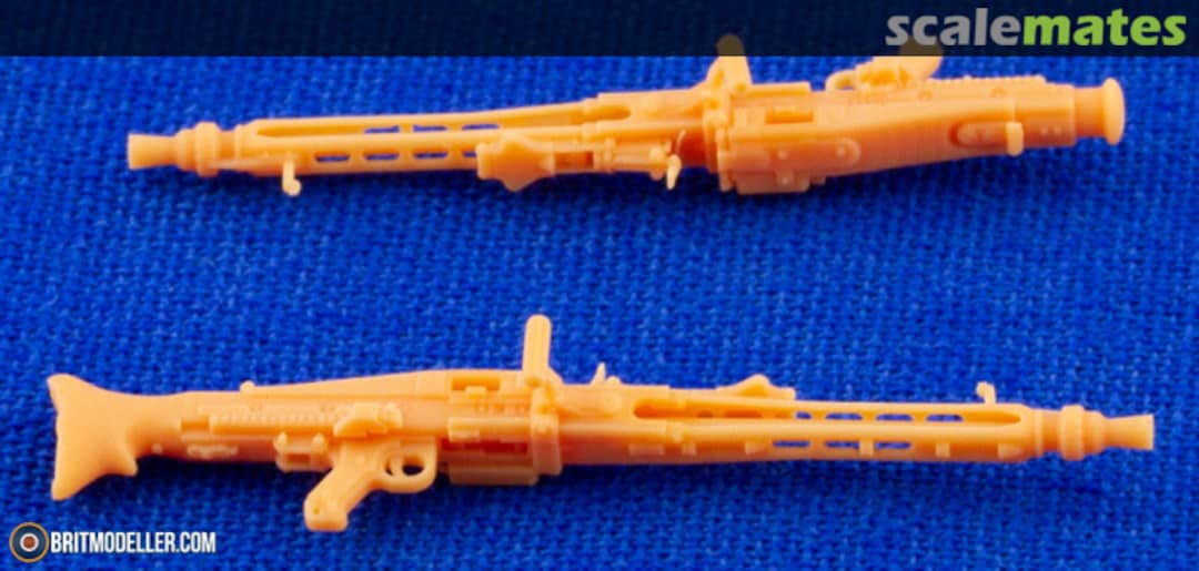 Boxart MG 3 Machine Gun - vehicle-mounted variant (2 pcs) P35008 CMK Boxart MG 3 Machine Gun - vehicle-mounted variant (2 pcs) P35008 CMK