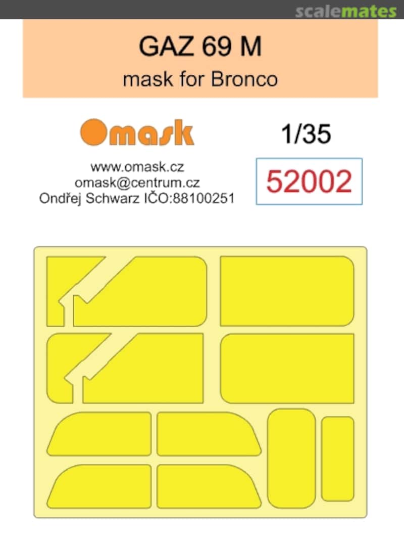 Boxart GAZ 69 M masks 52002 Omask