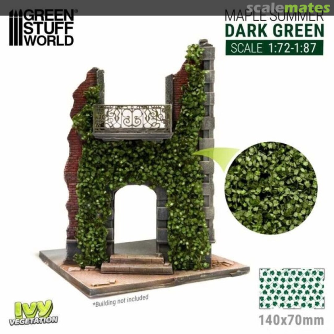 Boxart Maple Summer - Dark Green 4639 Green Stuff World Boxart Maple Summer - Dark Green 4639 Green Stuff World